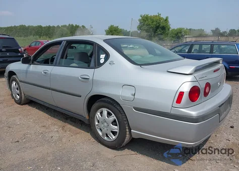 2004 Chevrolet Impala z USA, uszkodzony, nr VIN 2G1WF52E549451234